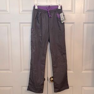 Grey womens scrub fundamental brand pants